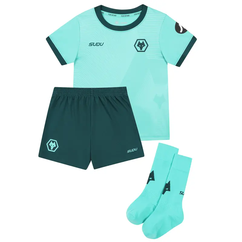 Wolves Kits Shop | Official 2025-26 Wolves Away Baby Kit Wolverhampton Wanderers Apparel